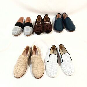 Wholesale 5 pairs Girls Shoes Loafers Flats Slip On Size 11.5 USA 29 EU New Orig